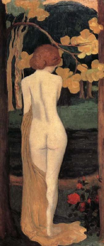 Aristide Maillol two nudes in alandscapr oil painting image